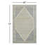 Momeni Berkeley Hand Knotted Wool And Cotton Ivory Area Rug 4'' X 6''-2000781457