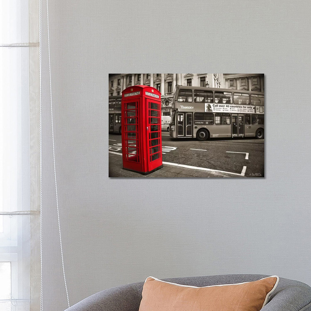 London Telephone by Ben Heine - Print on Canvas