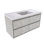 Ensemble de meuble-lavabo simple mural 60 po Azden