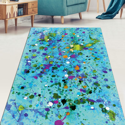 High-Quality Hall Carpet, 31.5 x 39.4 inches | 100% Polyester, Total Thickness: 0.39 inches | Antibacterial, Non-Slip Underside, Machine Washable | Perfect for Living Room & Entryway Décor
