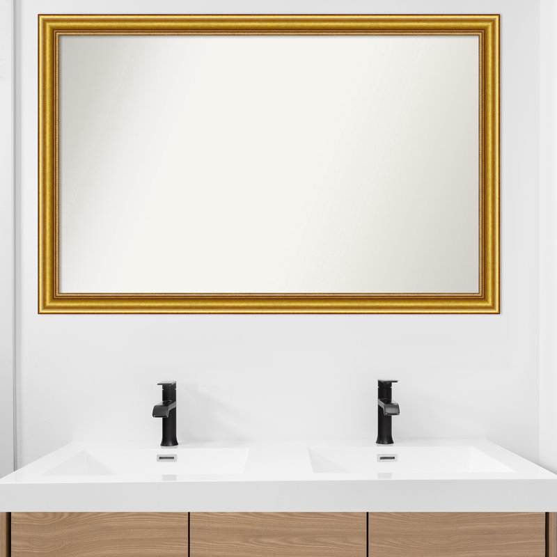 Tailey Solid Wood Wall Mirror, 29.75" x 45.75"