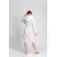 100% Cotton Terry Cloth Gender Neutral Ankle Bathrobe with Pockets and Hood-311775214-311775211