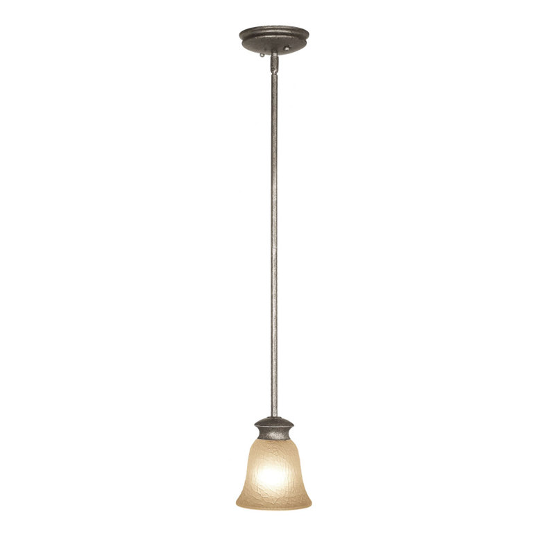 Luminaire suspendu 1 cloche pour une cloche Dresden, Gris