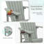 Chaise Adirondack en plastique Gumbert-87389174