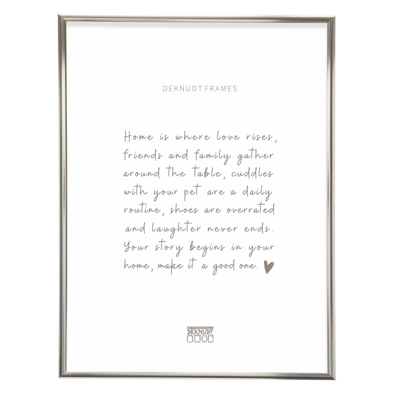 Metal Picture Frame, 20cm x 30cm