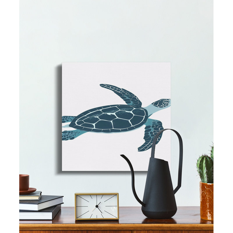 Sharkey Wrapped Canvas Print Set, 14x14