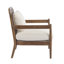 Confortables chaises d'appoint Mid-Century modernes avec cadre en bois massif et zones de détente