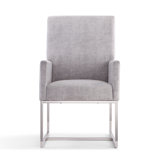 Element Tufted Velvet Upholstered Arm Chair