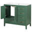 Single Bathroom Vanity with Ceramic Top