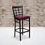 Prompton Window Back Metal Restaurant Barstool-725022643-725022645