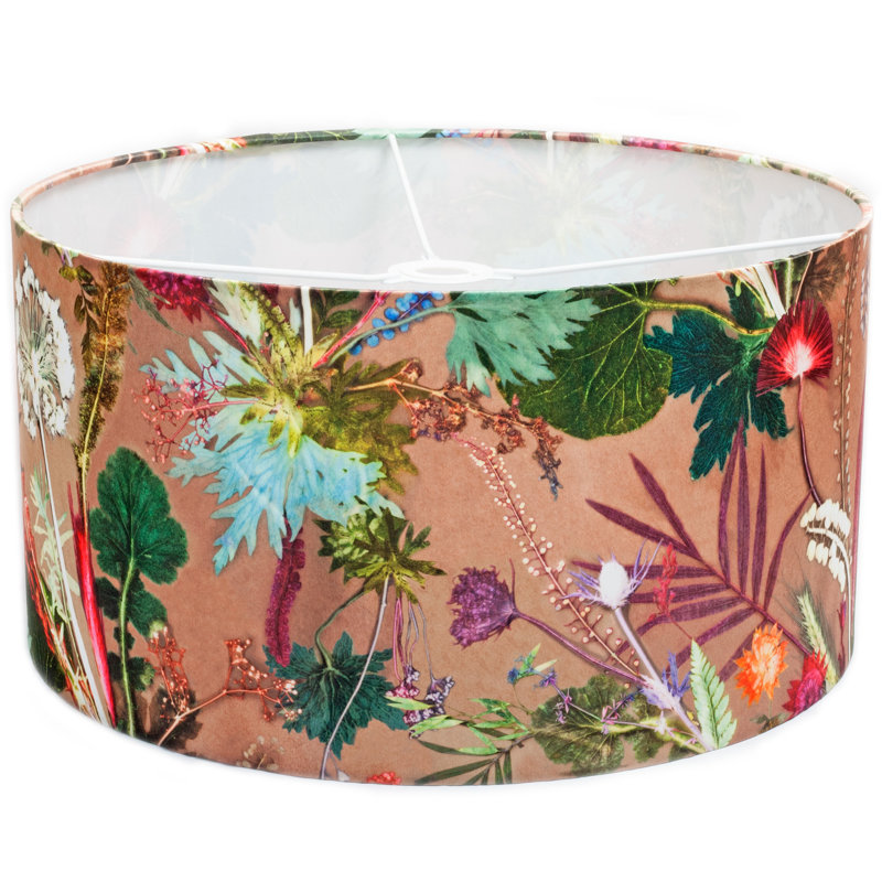 Sousa 24cm H Fabric Drum Pendant Shade ( Screw On )
