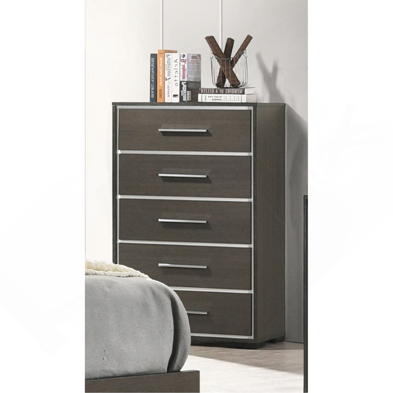 Commode contemporaine à 5 tiroirs 1Pc