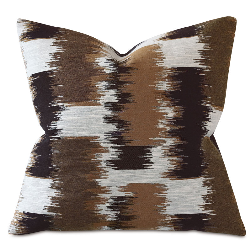 Boutique Square Pillow Cover & Insert, Chocolate