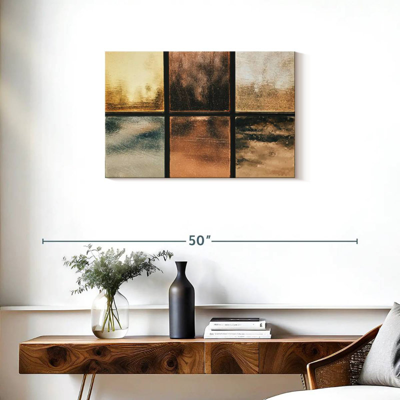 Avery Abstract Metallics, 20" H x 30" W