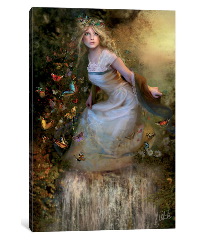 « summer dancer », impression sur toile, H 40 po x l 26 po x P 1,5 po