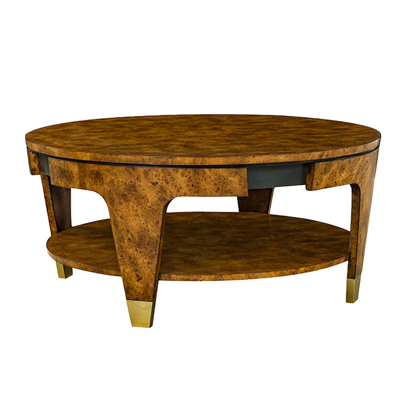 Carmel Coffee Table, Rustic Burl