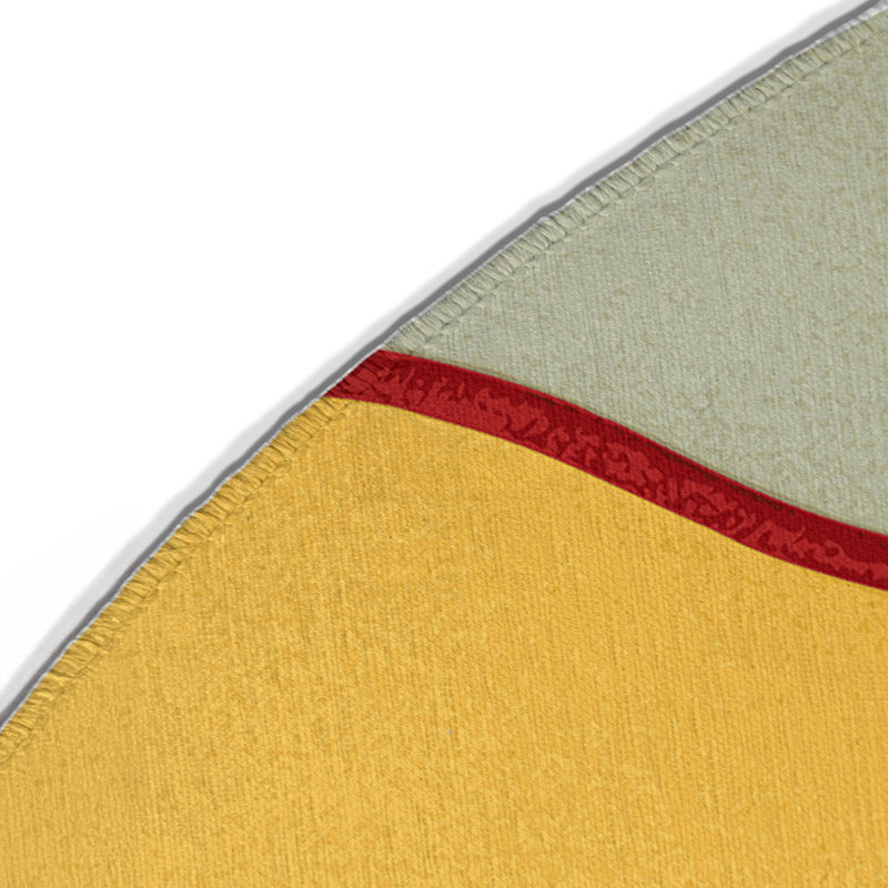 Tapis intérieur et extérieur Retro Loop, Rond 5 pi
