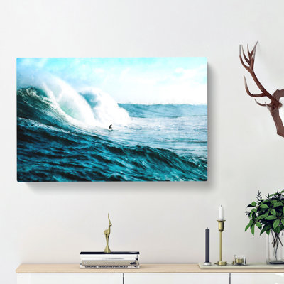 Surfs Up - Wrapped Canvas Painting