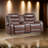 Natiley 77.5'' Faux Leather Reclining Loveseat-553447733
