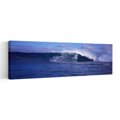 Surfer In The Ocean, Maui, Hawaii, Usa Abstract Contemporary Nature Ocean Wall Art