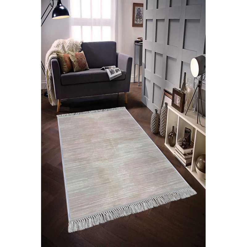 Tapis de couloir luxueux, tissu 100% velours, 2,6 x 9,8 pi | Antibactérien et antidérapant | Poils de 0,4 po de hauteur, lavable à la machine | Conception tissée durable avec impression numérique 3D | Parfait pour les vestibules et les salons