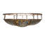 Fleur-de-lis 8 - Light Semi Flush Mount