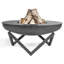 Round Steel Wood Burning Smokeless Fire Pit-86525140