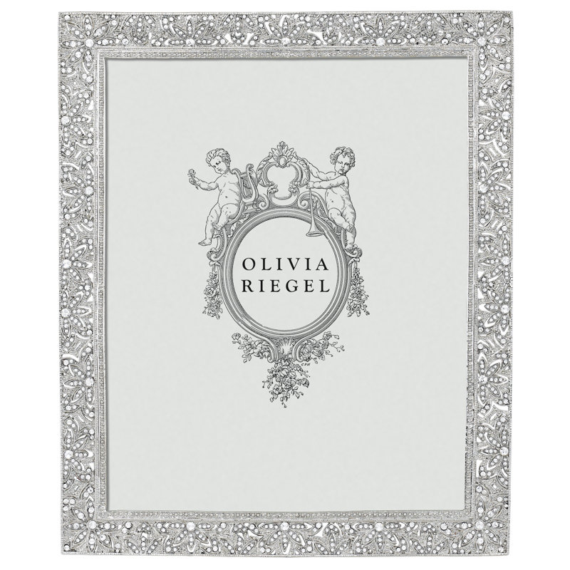 Windsor Rectangle Picture Frame, Silver, 8" x 10"