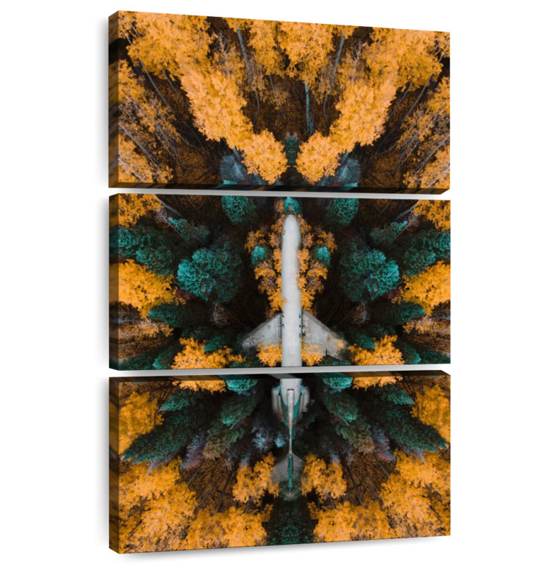 Mehar Eldredge Forest Airplane, 50" H x 32" W