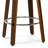 Carly Swivel Upholstered Contemporary Modern Bar Stool with Footrest (Set of 2)-40332661