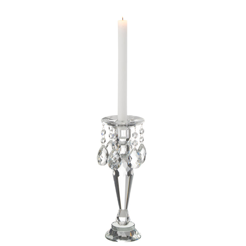 Crystal Tabletop Candlestick