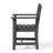 Joubert Plastic Patio Dining Arm Chair-474261933