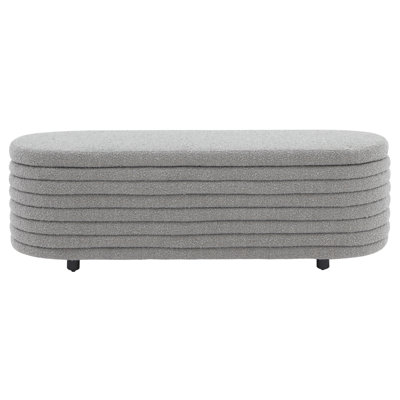 Delray 60" Linen Bedroom Bench