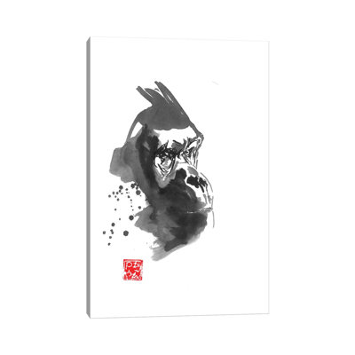Gorilla Thoughts by Péchane - Print on Canvas
