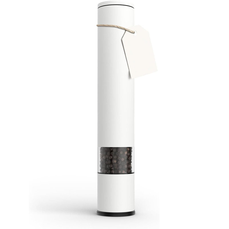 Brand Pepper Mill, White