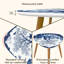 Ensemble de 2 tables basses gigognes Triangle