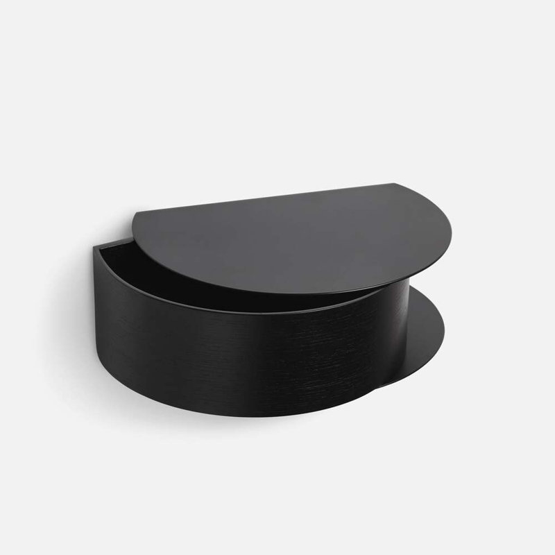 Wallie Wall Drawer, Black