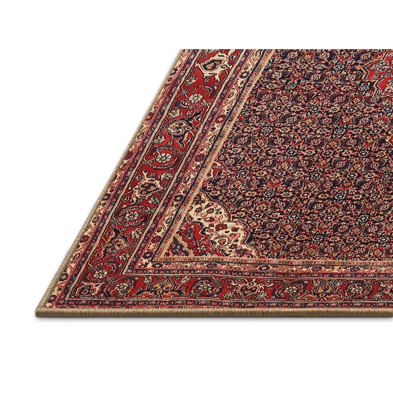 Tapis oriental brun / beige / brun clair Eryk, Rectangle 6 pi x 9 pi