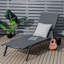 Chaise longue inclinable 65 po Lowder