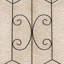 Ensemble de 2 treillis de jardin en métal 86,7 "x 19,7" antirouille pour plantes grimpantes