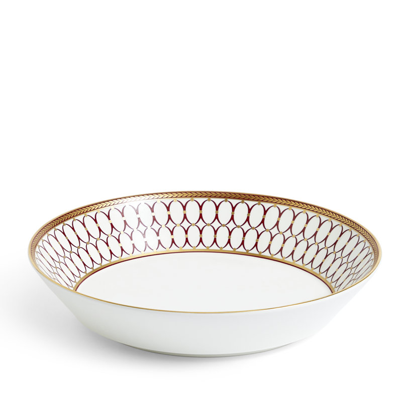 Wedgwood Renaissance Red Pasta Bowl 9.4in