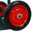 440lbs capacity Cylinder Cart,WELDING CYLINDER HAND TRUCK,Large Dual Oxygen Tank Cart Dolly With 10-Inch Solid Rubber Wheels