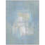 Blue Abstract' Framed Print on Canvas