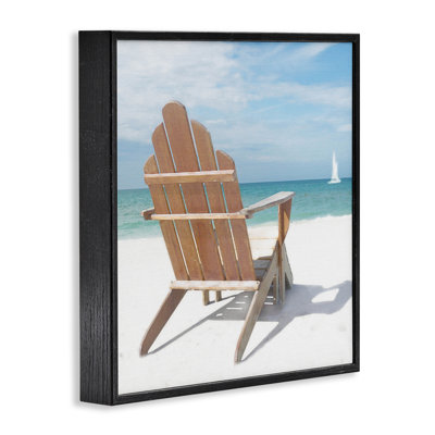 «View West Beach Chair», estampe numérique de Noah Bay