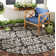 Herefordshire Performance Floral Indoor/Outdoor Area Rug