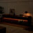 Built-in charging port and ambient LED lighting TV stand-1935362129