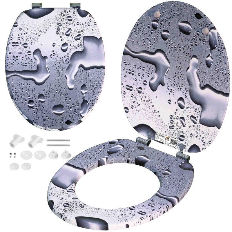 Soft Close Elongated Standard Toilet Seat