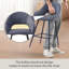 Cowles 67cm Faux Leather Arm Bar Stool-1186754847