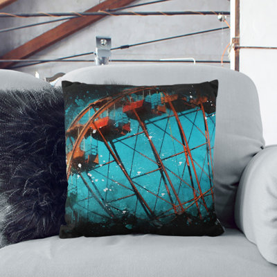 Ferris Wheel Vol.2 Paint Splash Scatter Cushion