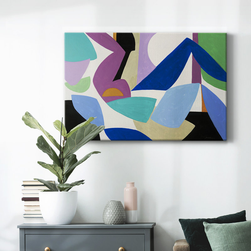 Toile tendue Ode to Matisse I-Gallery, H 12 po x l 18 po